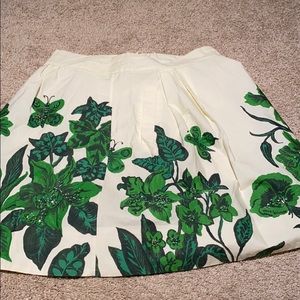 Green skirt